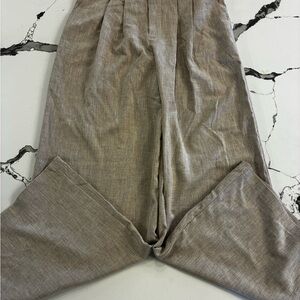Wild Fable Women's linen blend Tan Trousers